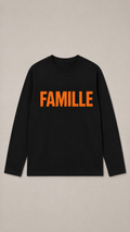 T-SHIRT MANCHES LONGUES                  "MAISON FAMILLE"